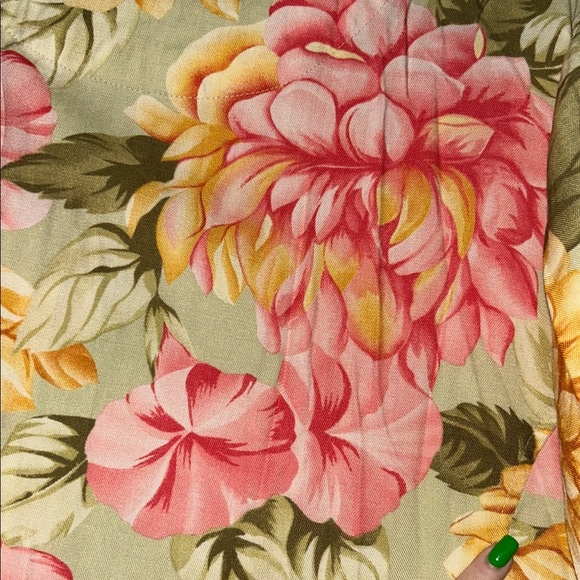 Tropical Floral Womens Shirt - Picture 5 of 5